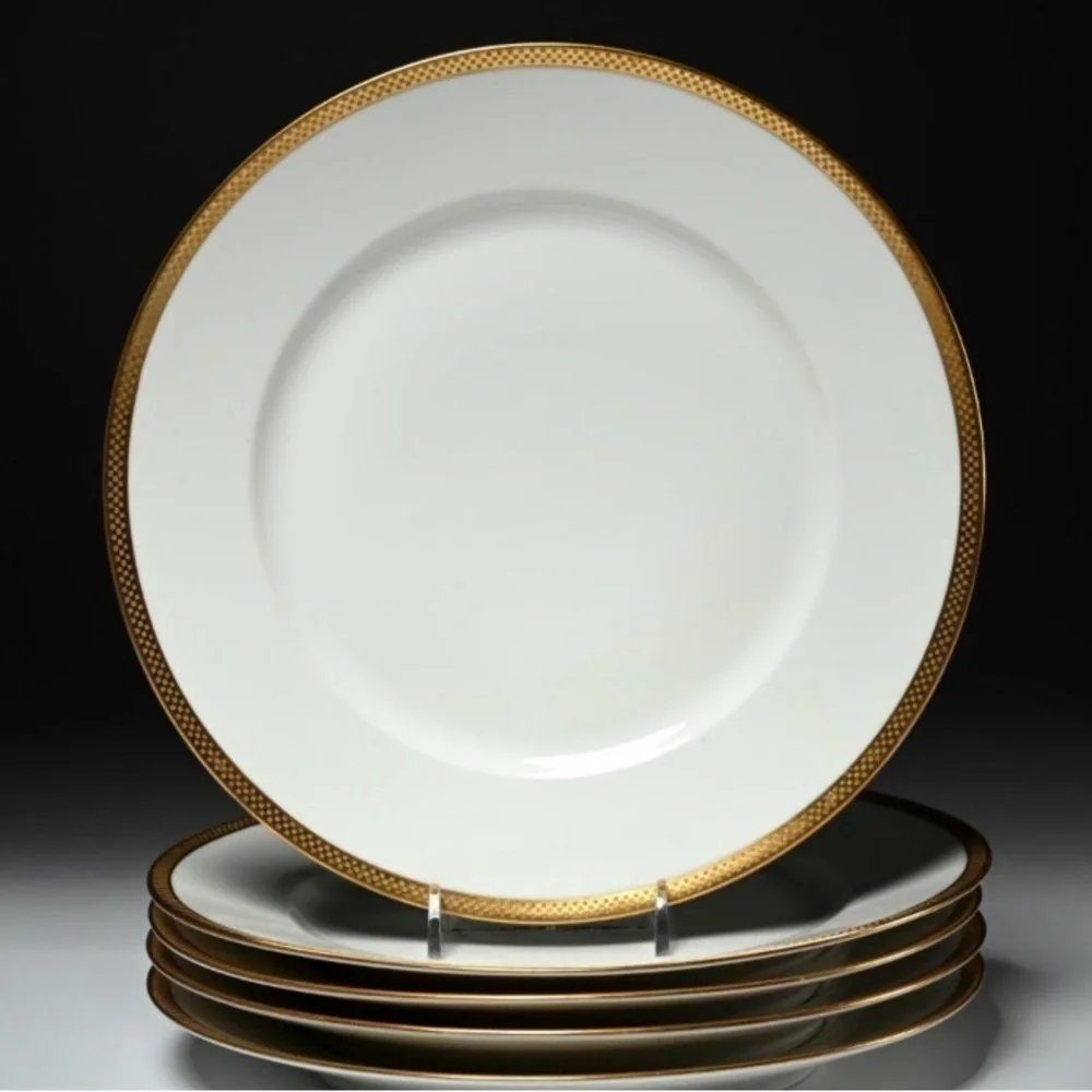 Vintage Antique Haviland LIMOGES dinner plates set of 4